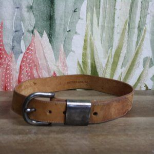 Vintage Leather Belt by Another Line Inc.